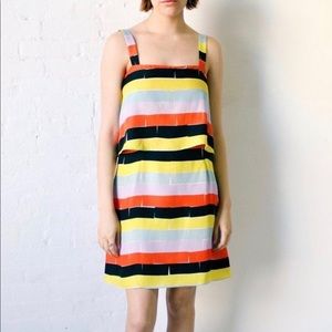 Dusen Dusen Bricks Tank Dress Small